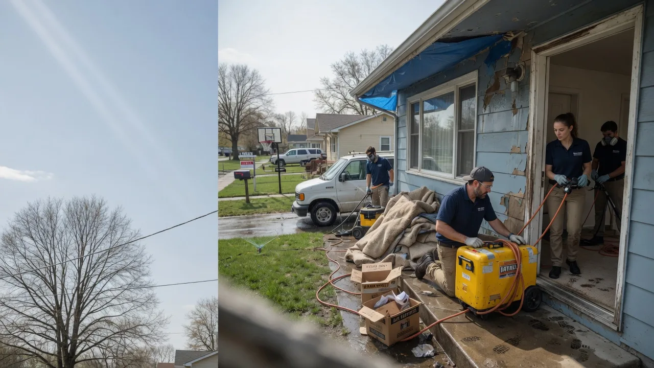 Basement Flood Cleanup in Roscoe, TX near me